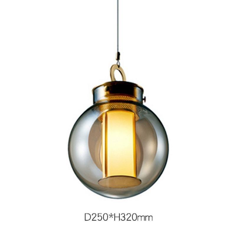 Uphaos Moderne Minimalistische Pendelleuchte aus Glas-Letslighting