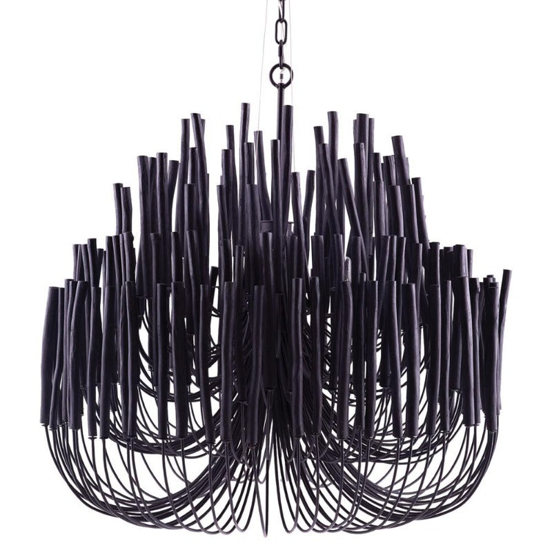 Ulshayra Postmodern Luxus Multi-Stick Holz Kronleuchter-Letslighting