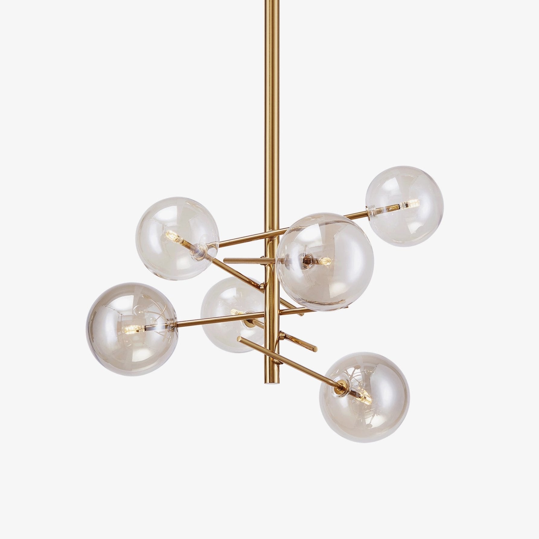 Lustra LED Klarer Kristall Kronleuchter-Letslighting