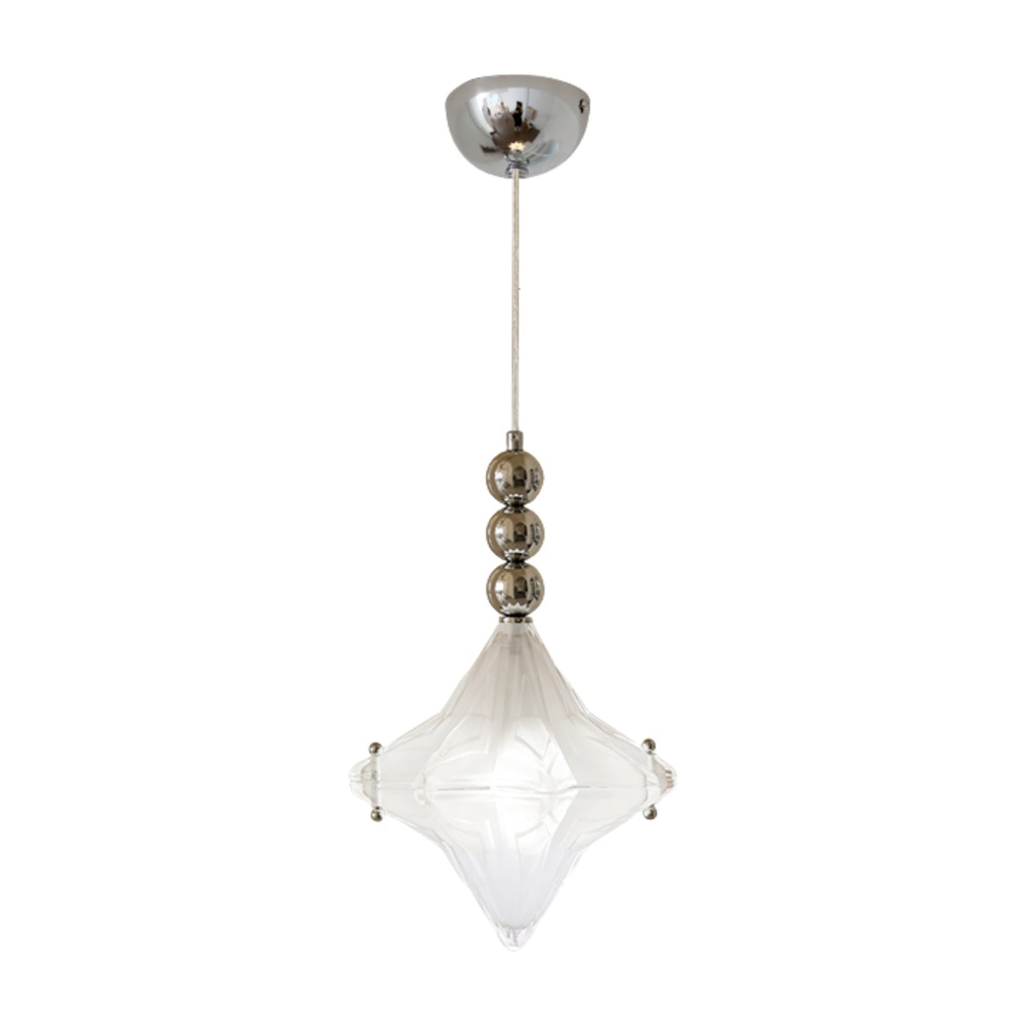 Art Deco Astris Elara Stern Pendelleuchte, Stil B
