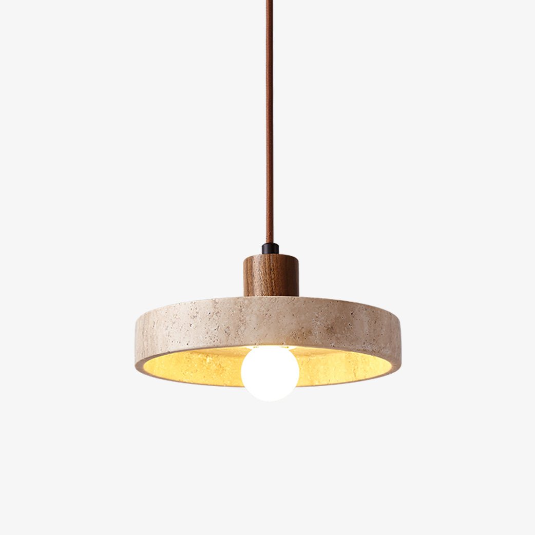Evvynor Travertine Pendant Light - Neutralighting