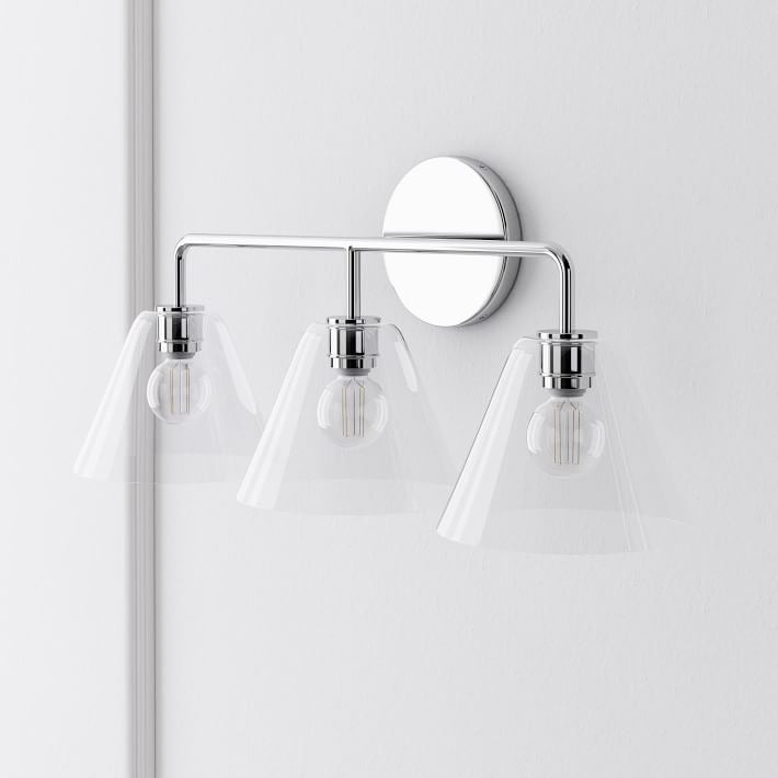 Messingdetails der Conica Wandleuchte