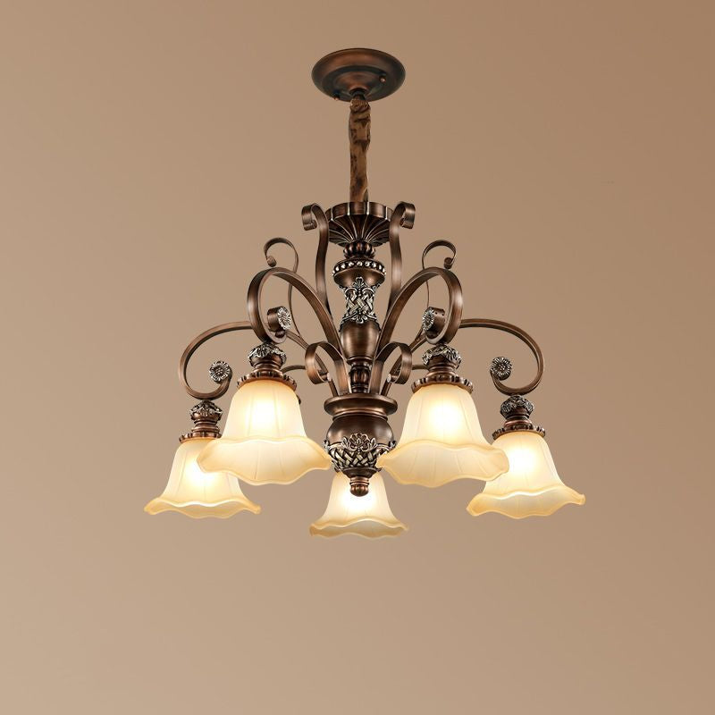 Arisha Retro Kreativ Pendelleuchte Metall Glas Wohnzimmer Schlafzimme