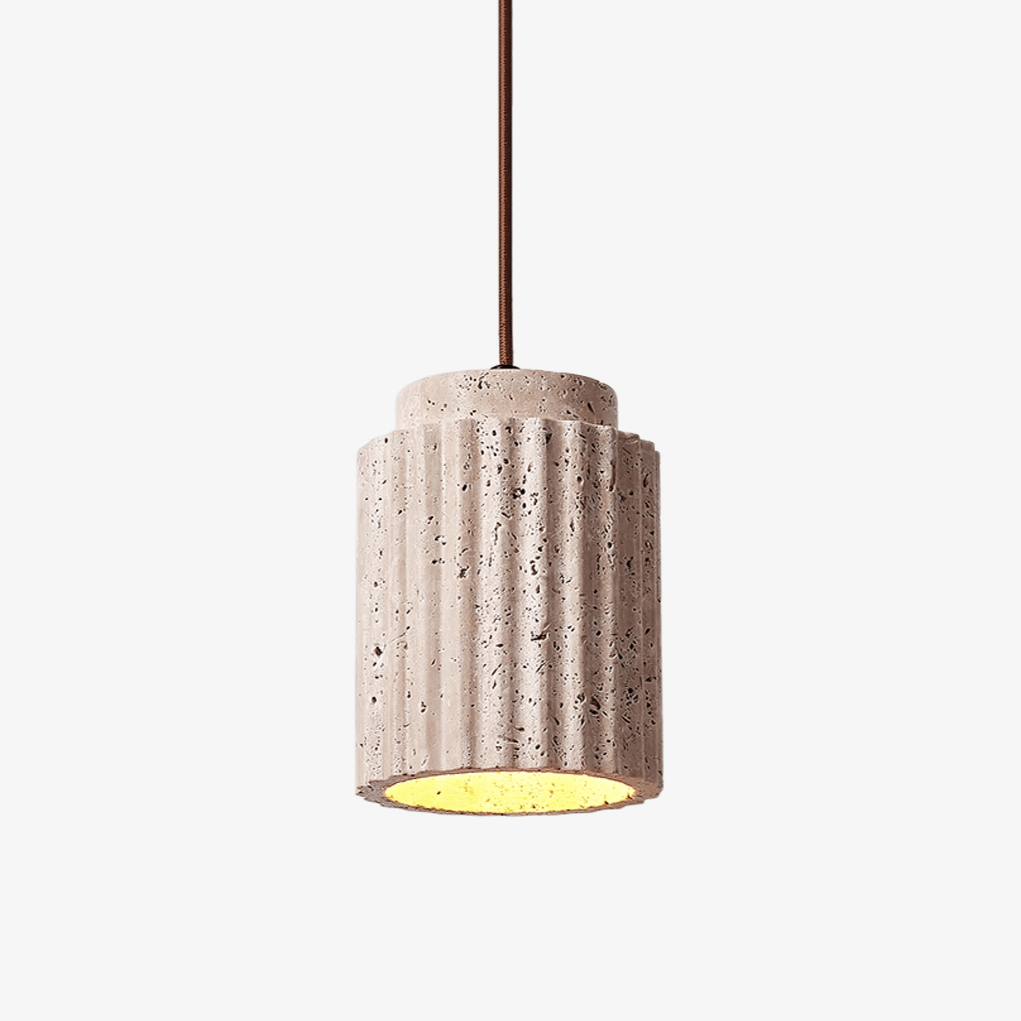 Mysolel Travertine Pendant Light - Neutralighting