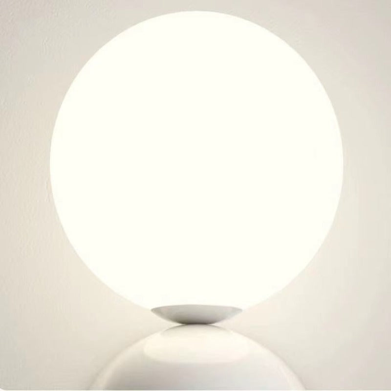 Valentina Modern LED Innenwandleuchte Weiß Metall Schlaf Wohnzimmer
