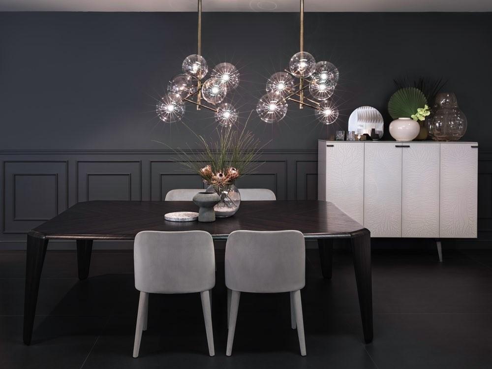 Lustra LED Klarer Kristall Kronleuchter-Letslighting
