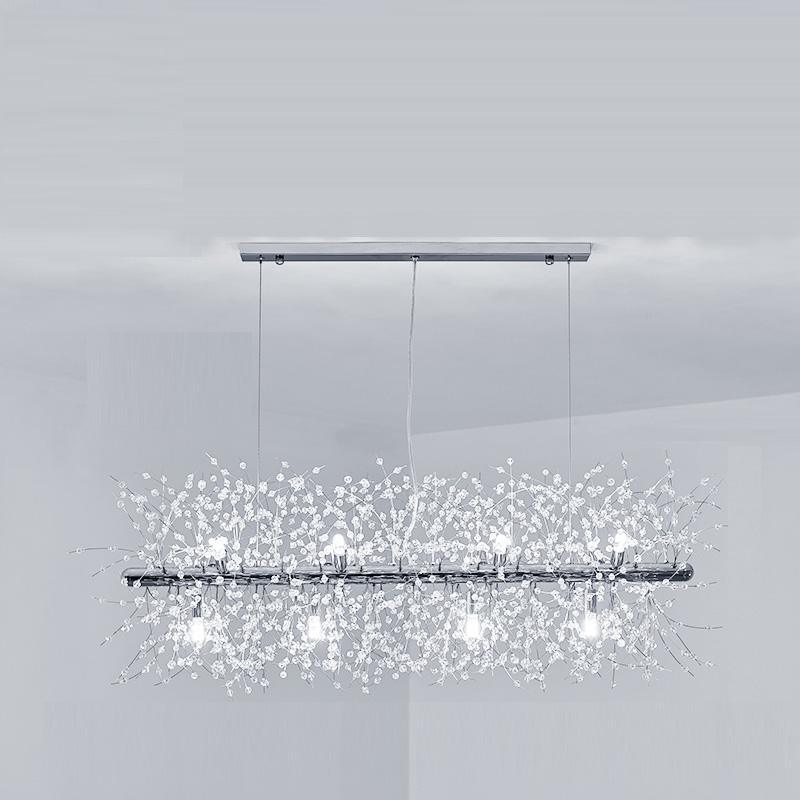 Lustra Chandelier Crystal Dandelion with Crystals-Letslighting