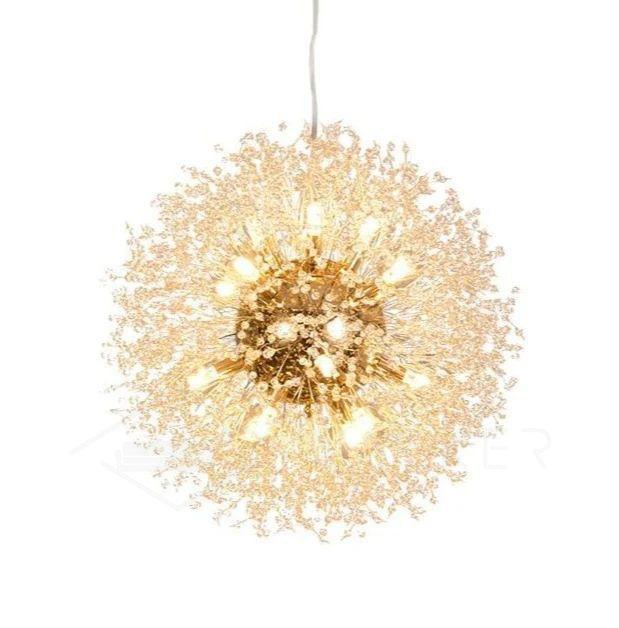Lustra Chandelier Crystal Dandelion with Crystals-Letslighting