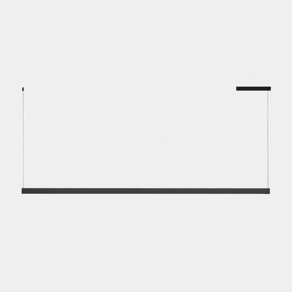 Pendelleuchte Büro/Insel Linear LED Dimmbar Up&Down, Schwarz