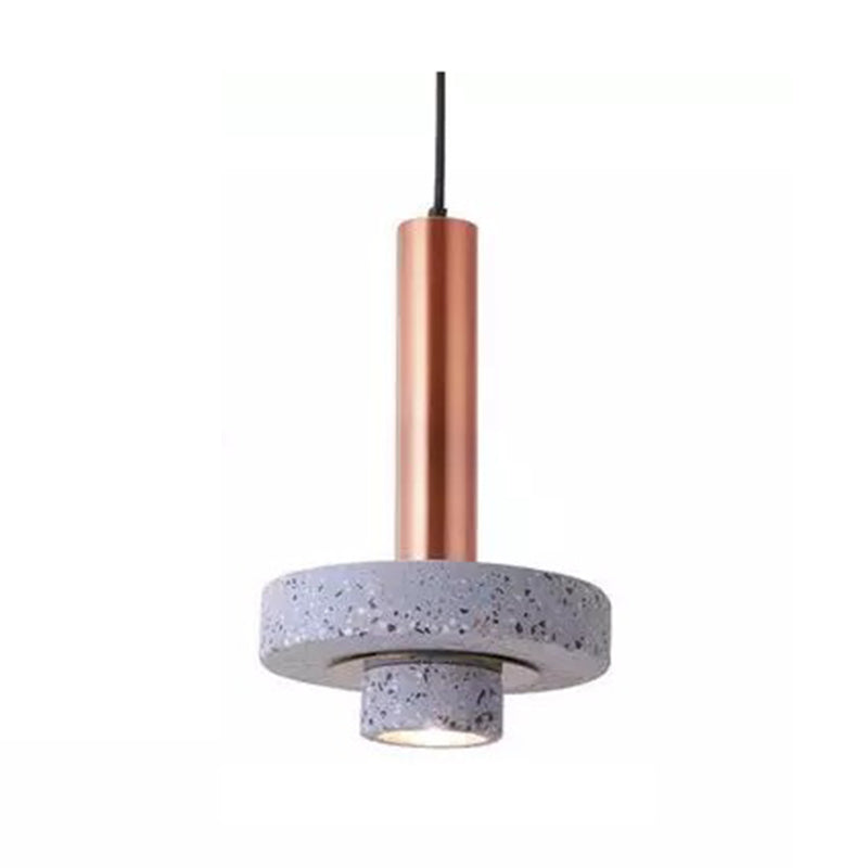 Arisha Modern LED Pendelleuchte Zylinder Wohn/Schlafzimmer Metall