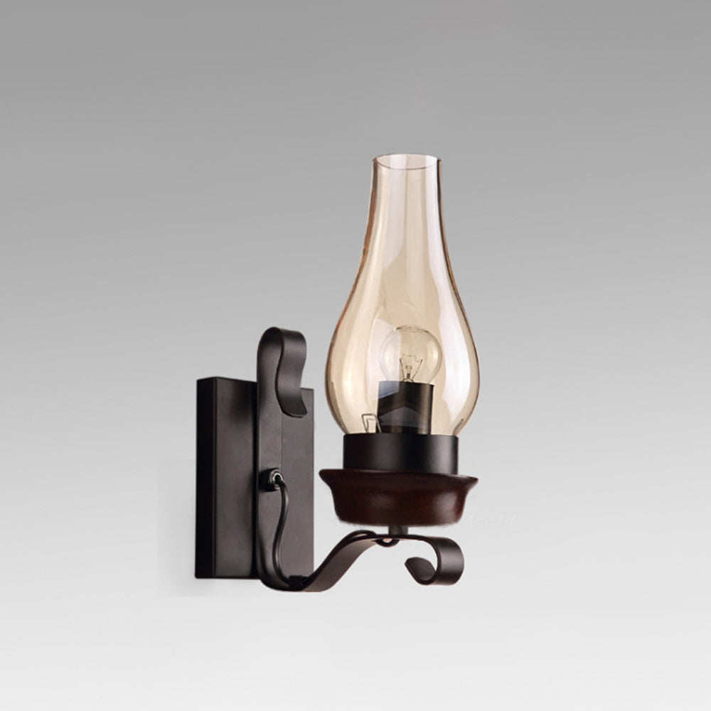 Silva Designer LED Wandlampe Wohnzimmer/Schlafzimmer Holz/Metall