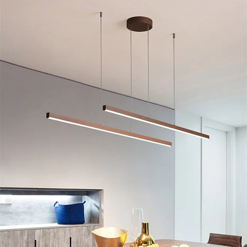 Arisha Minimalistische LED Pendelleuchte Essenzimmer/Arbeitszimmer
