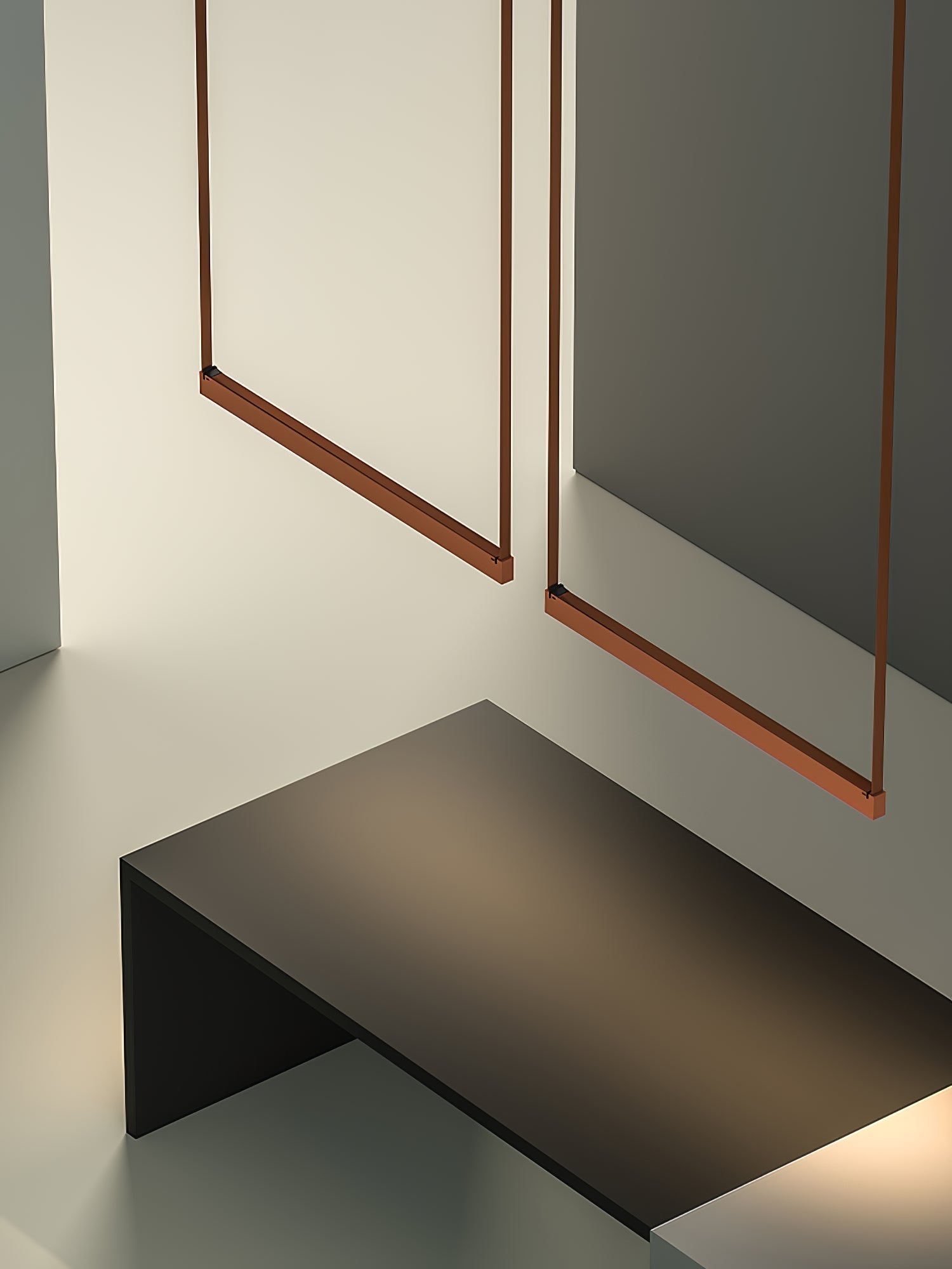 Gideon Minimalistische Pendelleuchte aus Metall-Letslighting