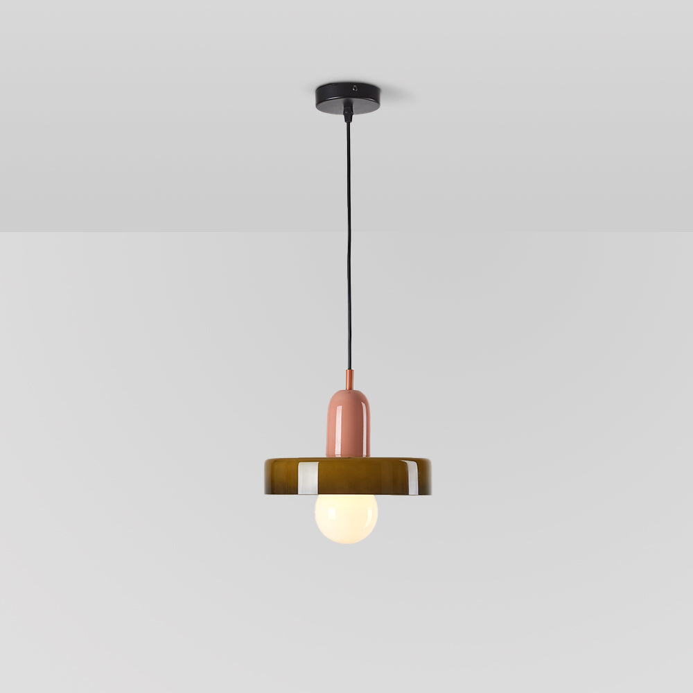 Arisha Pendelleuchte, 9 Farbe, Glas-Letslighting