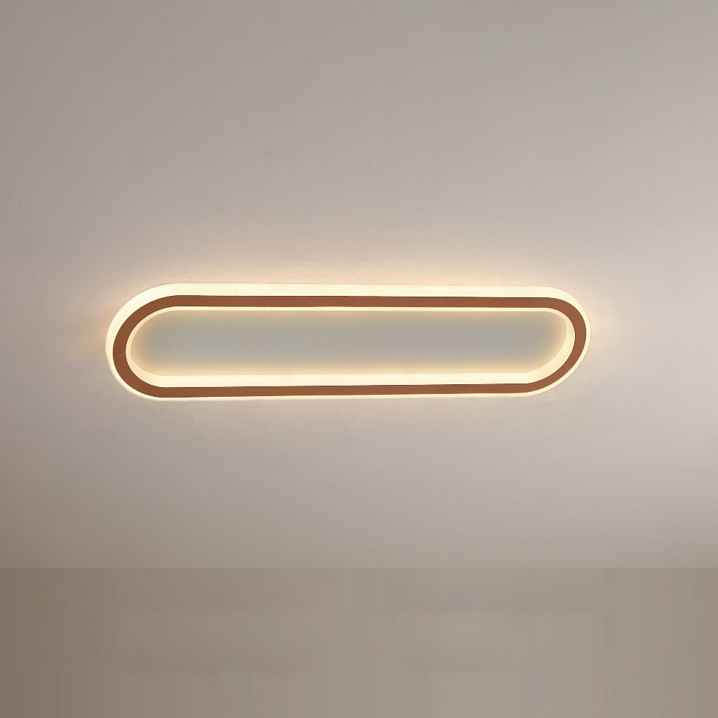 Quinn RechteckigDeckenleuchte Schwarz/Gold Schlaf/Wohnzimmer