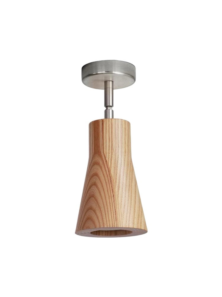 Deckenstrahler mit Holzschiene – Stilvolles Design, Mehrwinkelbeleuchtung