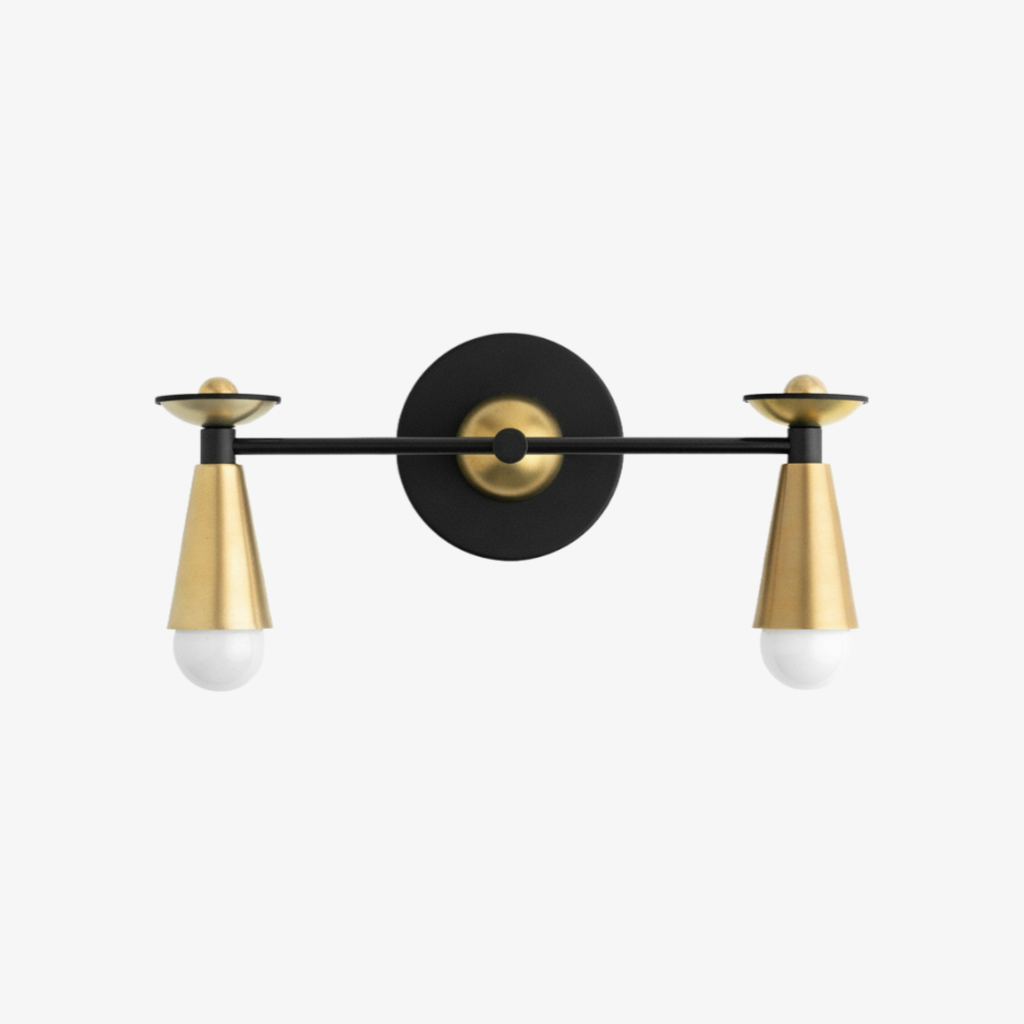Pyralis Kegel-Wandleuchte – Moderne Vintage-Wandleuchte für Schlafzimmer oder Wohnzimmer