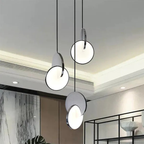 Arisha Modern LED Pendelleuchte Gold/Silver Schlaf/Wohn/Esszimmer Metall-Letslighting