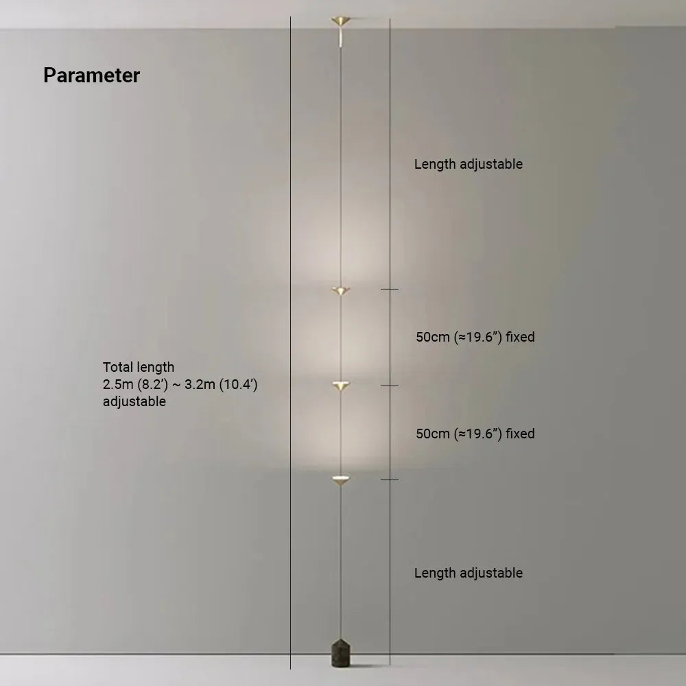 Arisha Stehlampe Minimalistische LED  Schlafzimmer Esszimmer