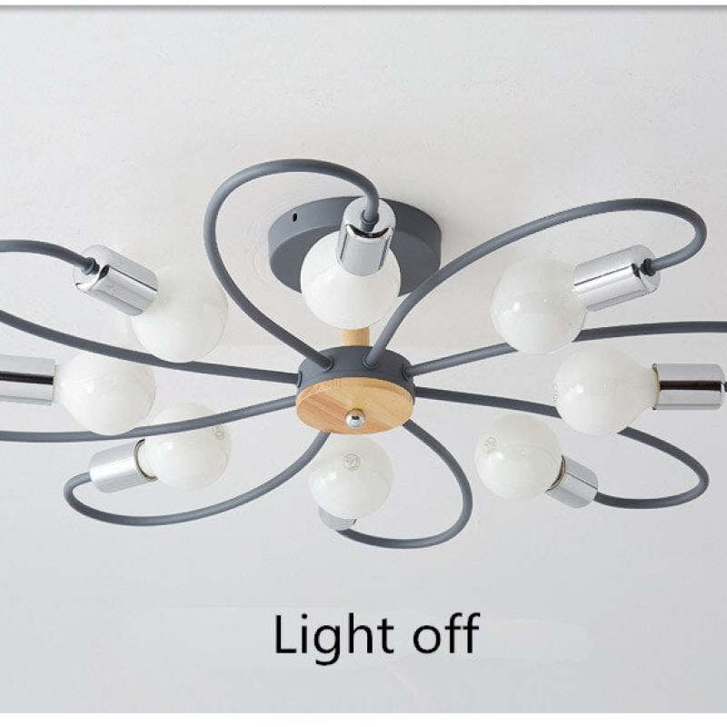 Arisha Arisha LED Deckenleuchte Wohnzimmer/Arbeitszimmer Metall