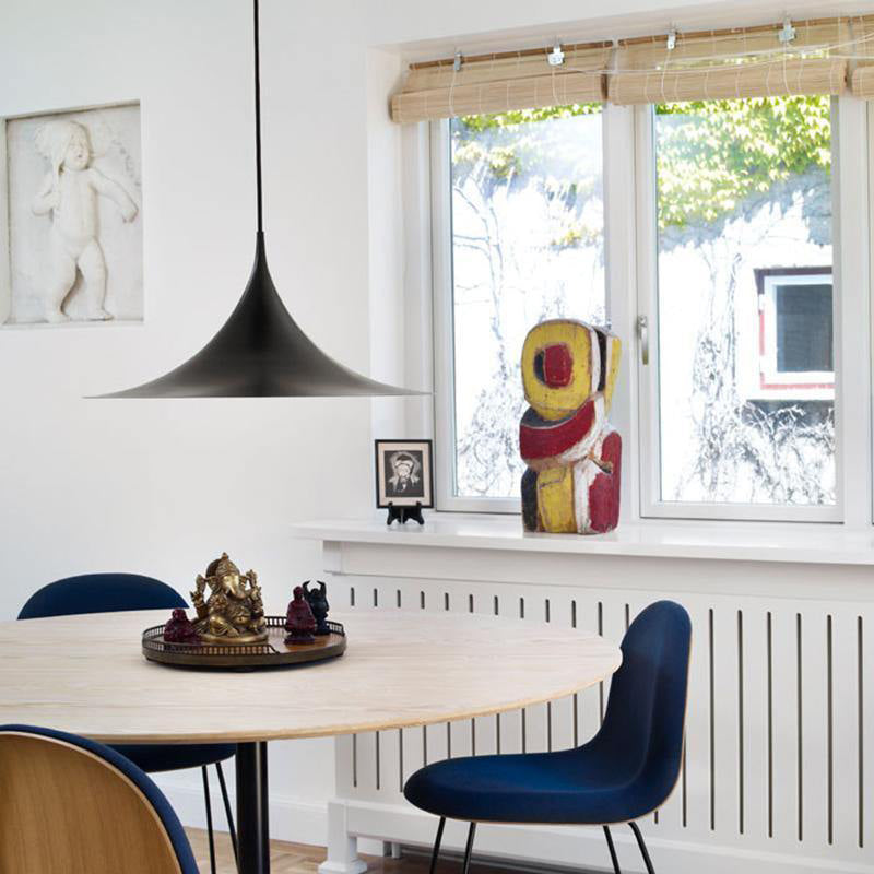 Cairns Moderne LED Pendelleuchte Esszimmer/Wohnzimmer Schwarz/Weiß
