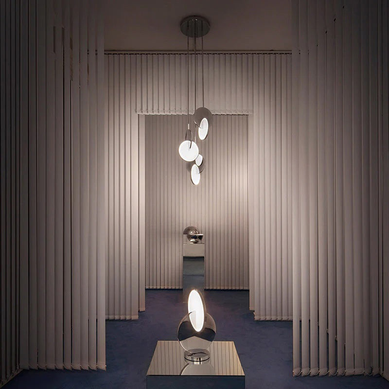 Arisha Modern LED Pendelleuchte Gold/Silver Schlaf/Wohn/Esszimmer Metall-Letslighting