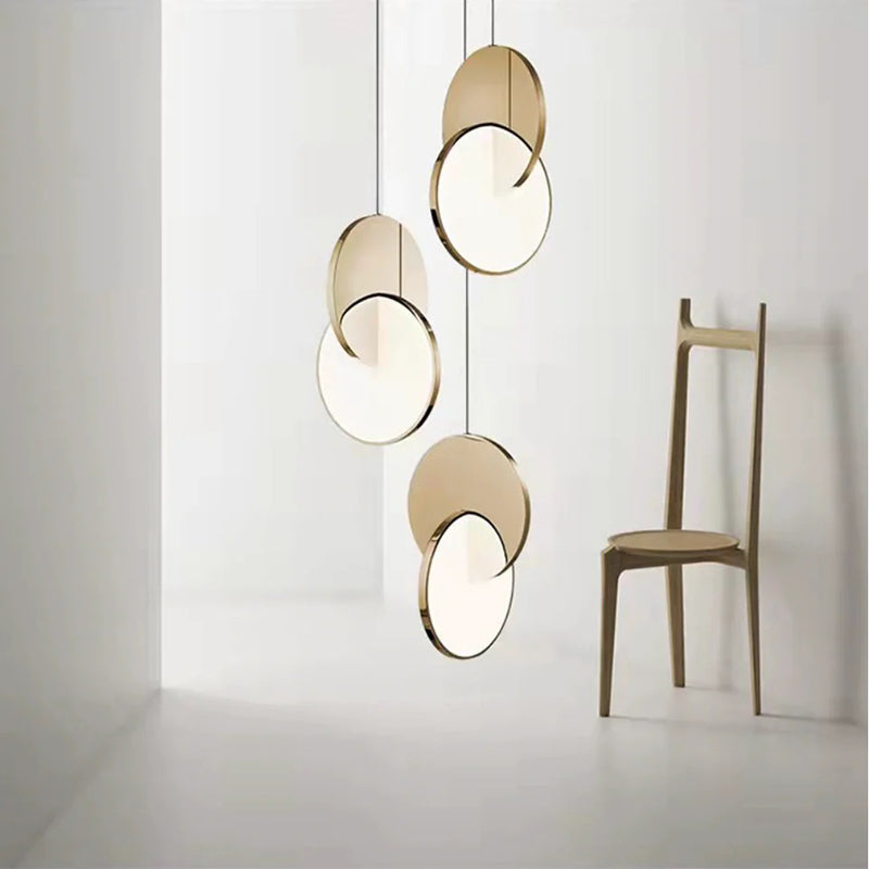 Arisha Modern LED Pendelleuchte Gold/Silver Schlaf/Wohn/Esszimmer Metall-Letslighting