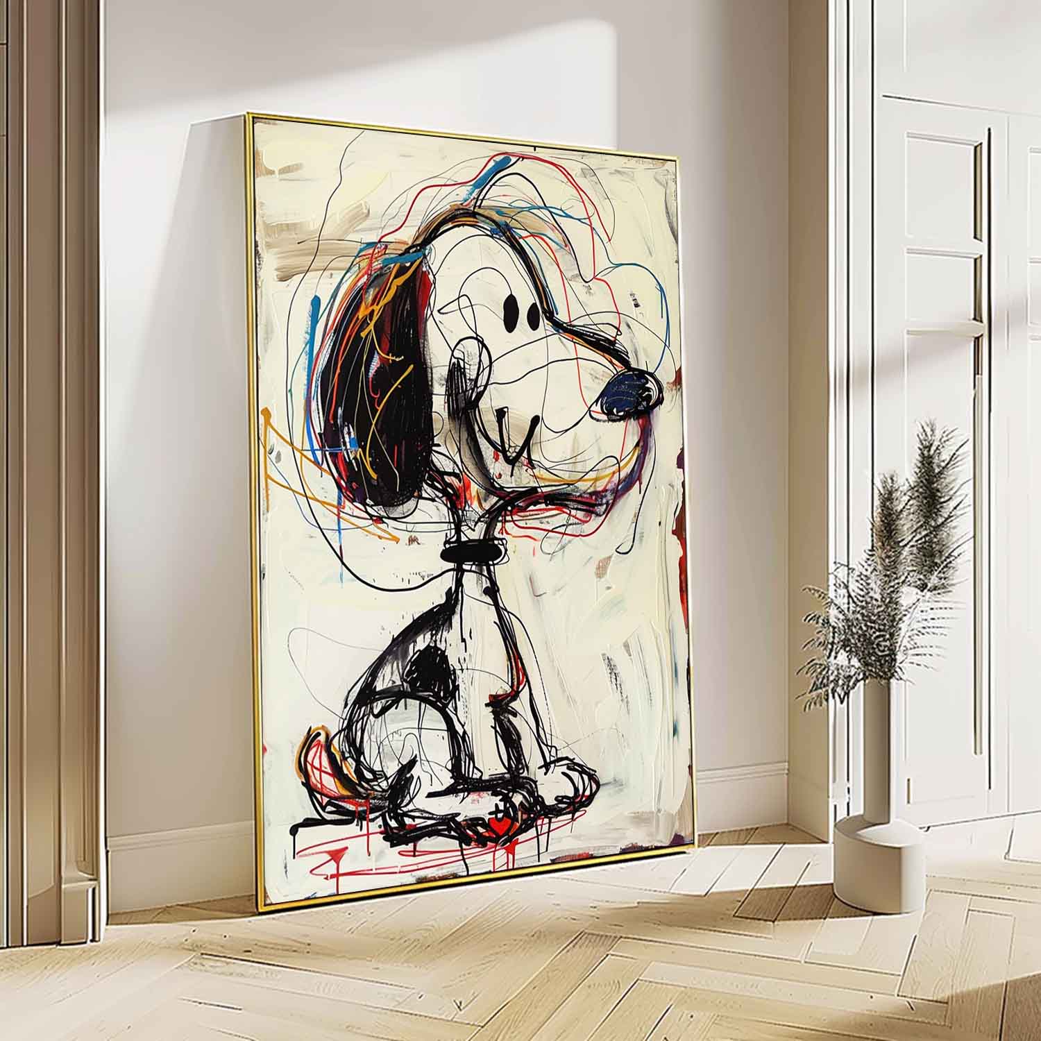 Pix Abstrakte Graffiti Wandkunst-Letslighting