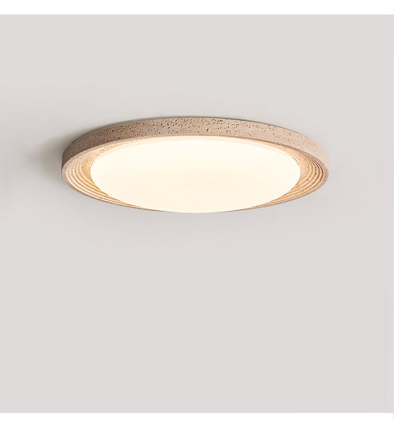 Orinir Minimalist Travertine Ceiling Light - Neutralighting