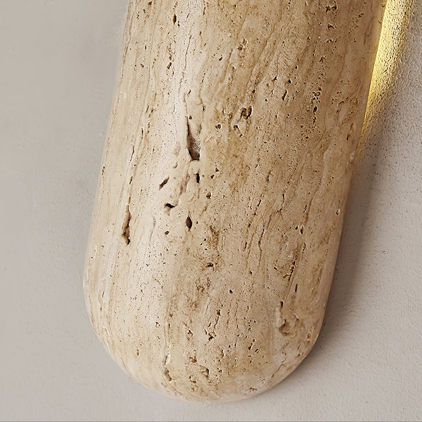 Elraeila Rustic Travertine Wall Light - Neutralighting