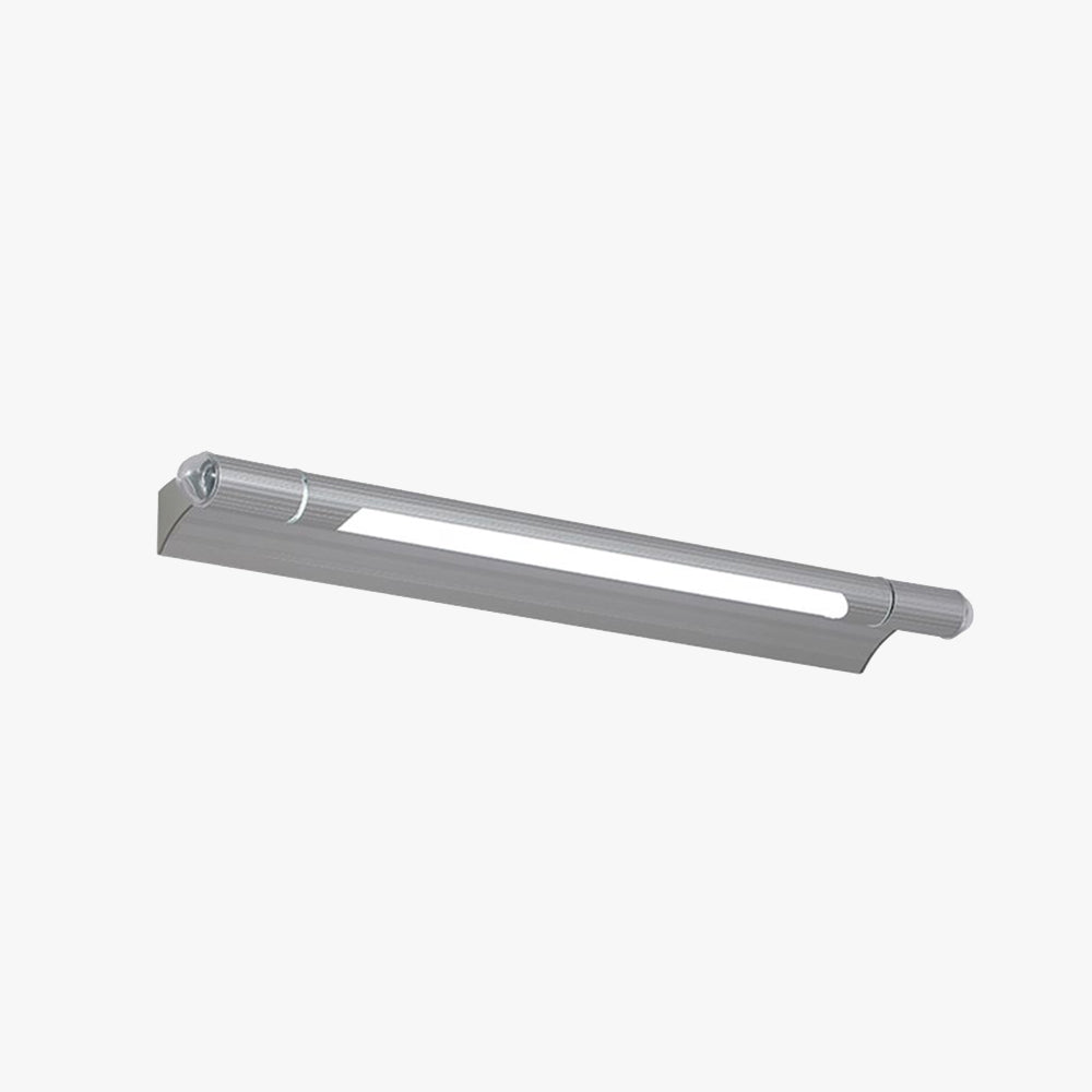 Arisha Minimalistisch Linear Led Wandleuchte Silber Badezimmer Metall Acryl 52/55/62/64/81/93 cm