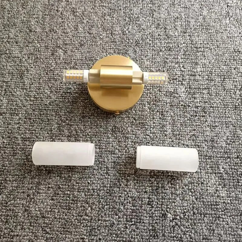 Arisha Modern LED Wandleuchte Gold Wohn/Schlafzimmer Metall Acryl