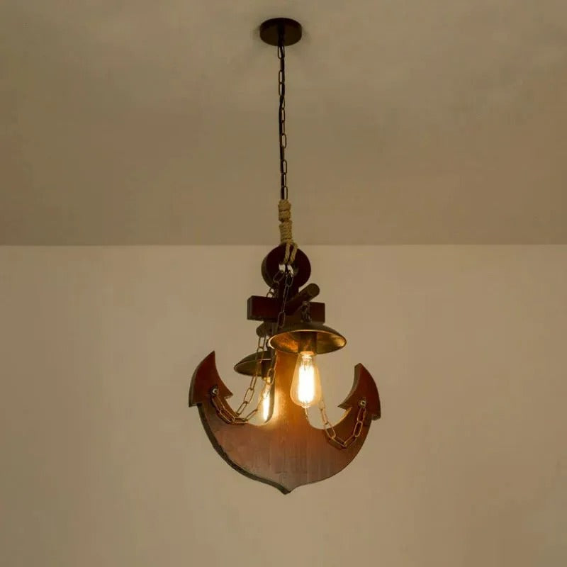 Epoch Retro LED Holz Pendelleuchte Wohnzimmer Esszimmer