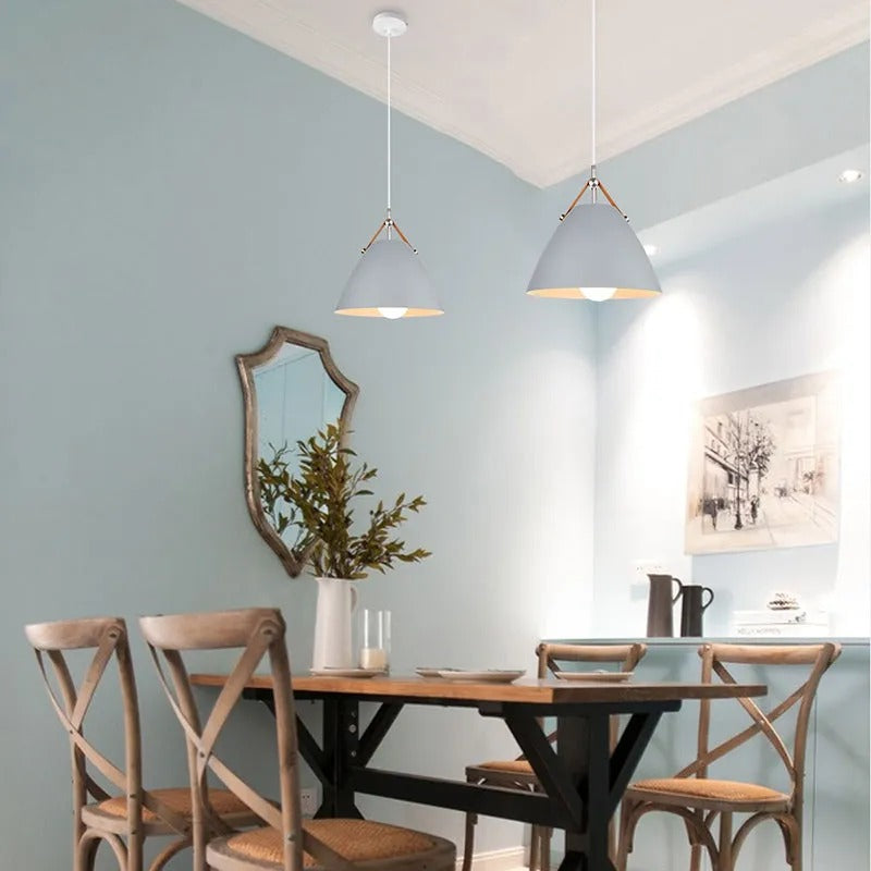 Arisha Minimalistische Cluster-Pendelleuchte, 3 Farben, LED