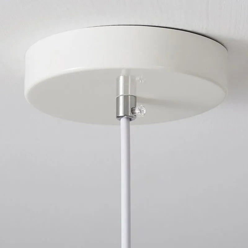 Arisha Pendelleuchte Weiß, Glockenförmig Schlafzimmer Wohnzimmer