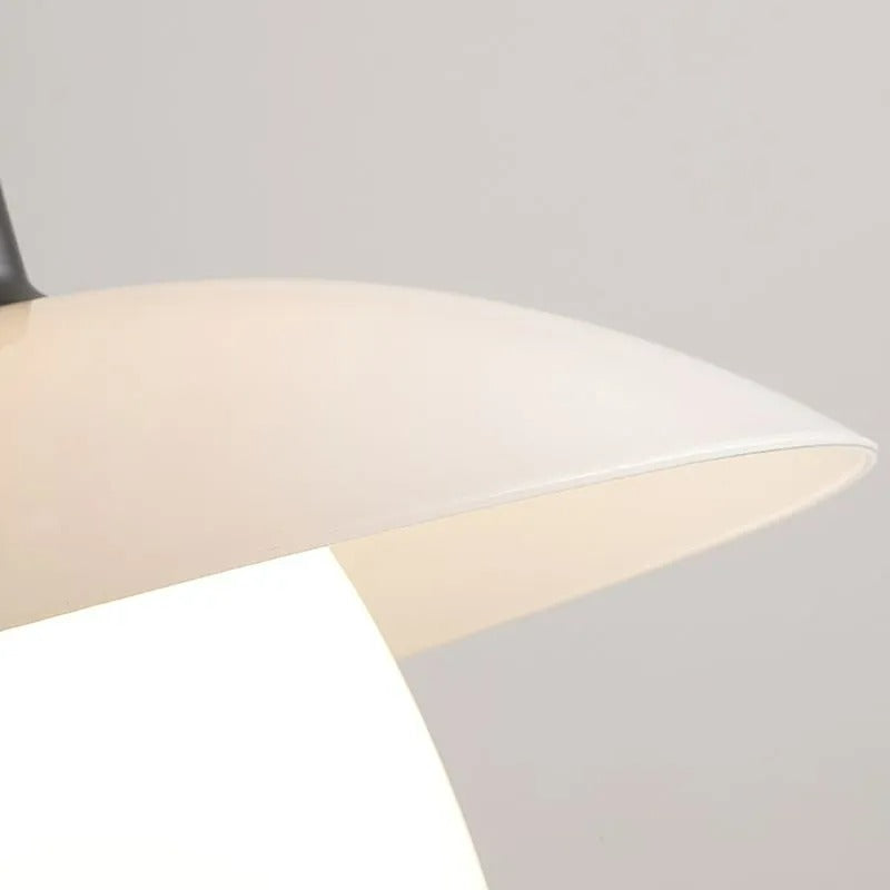 Arisha Modern LED Pendelleuchte Weiß Esszimmer Esstisch Metall&Glas