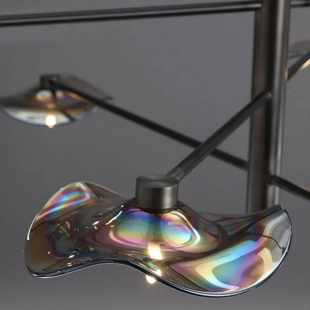 Arisha Pendelleuchte 2 Farbe, 6/8 Flammig, Metall, Schlarfzimmer