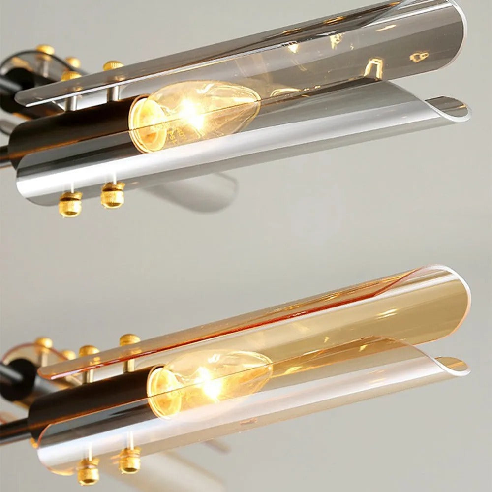 Arisha Deckenleuchte Farbe Temperatur Schaltbar, 4/6/8 Kopf