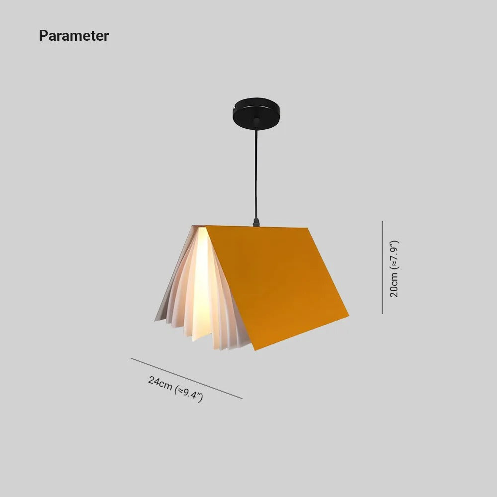 Aria Kreative bunte Buch-Pendelleuchte