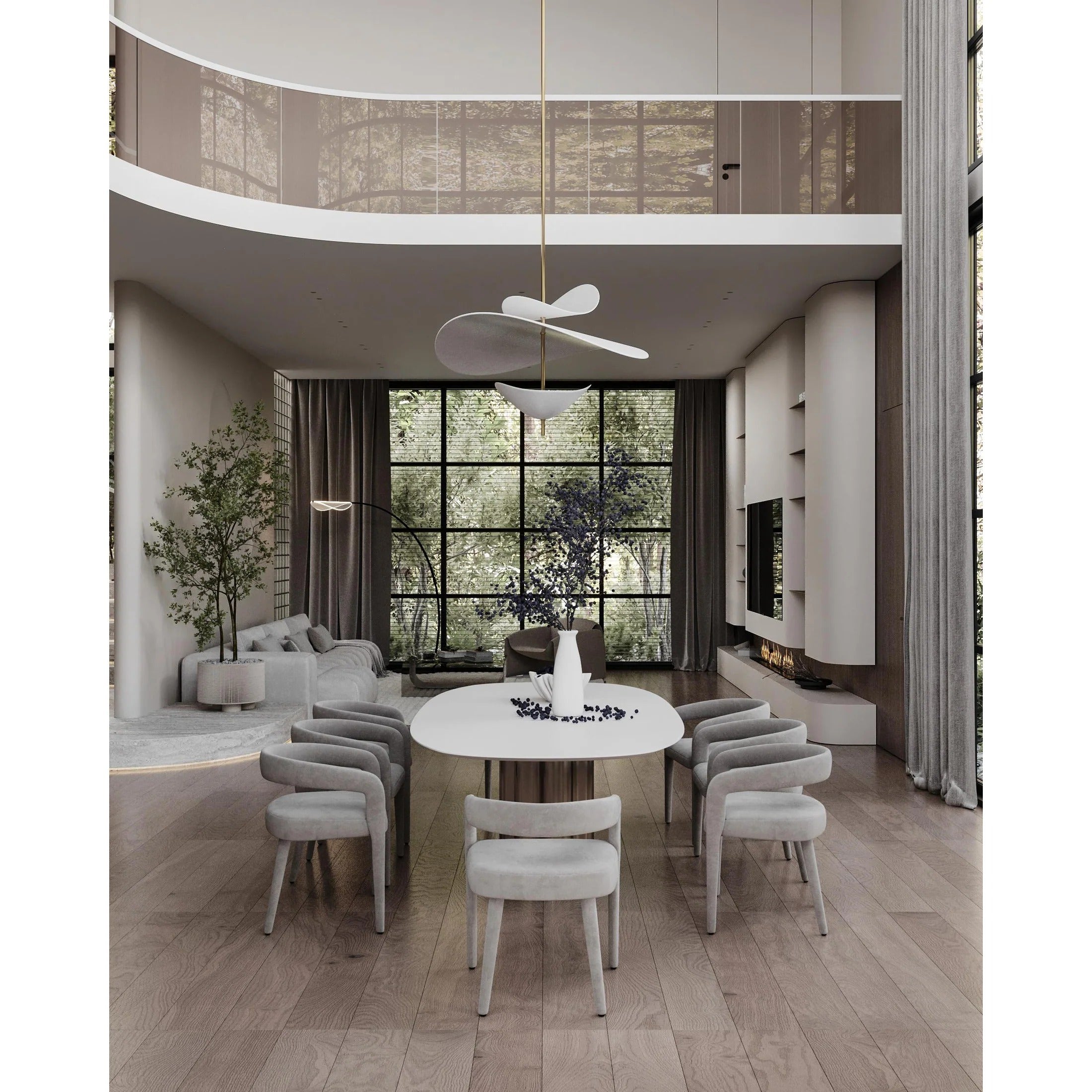 Unorara Nordisch Schwebend Pendelleuchte