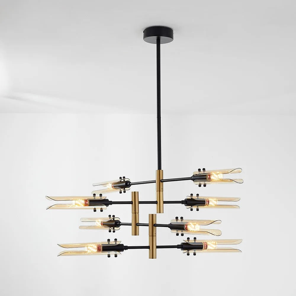 Arisha Deckenleuchte Farbe Temperatur Schaltbar, 4/6/8 Kopf