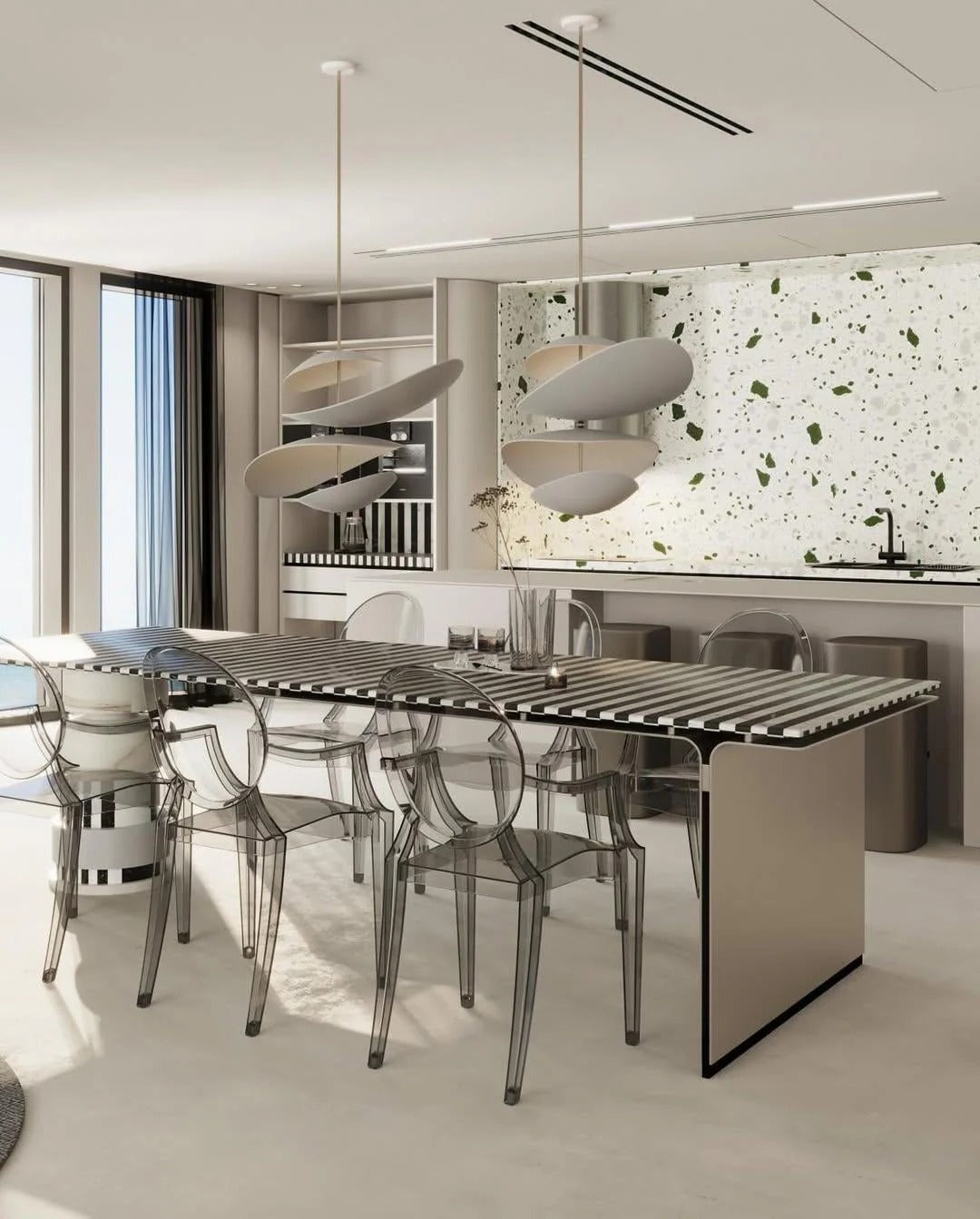 Unorara Nordisch Schwebend Pendelleuchte