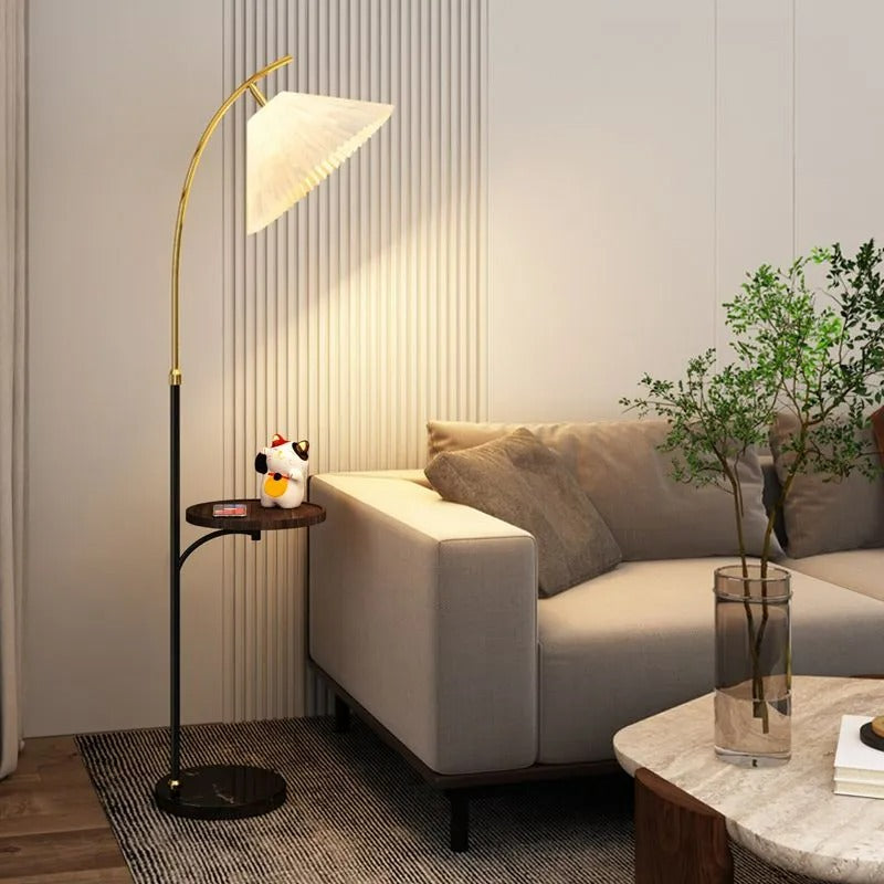 Muto Modern Stehlampe 3 Farbe, Wohnzimmer, Metall Stoff