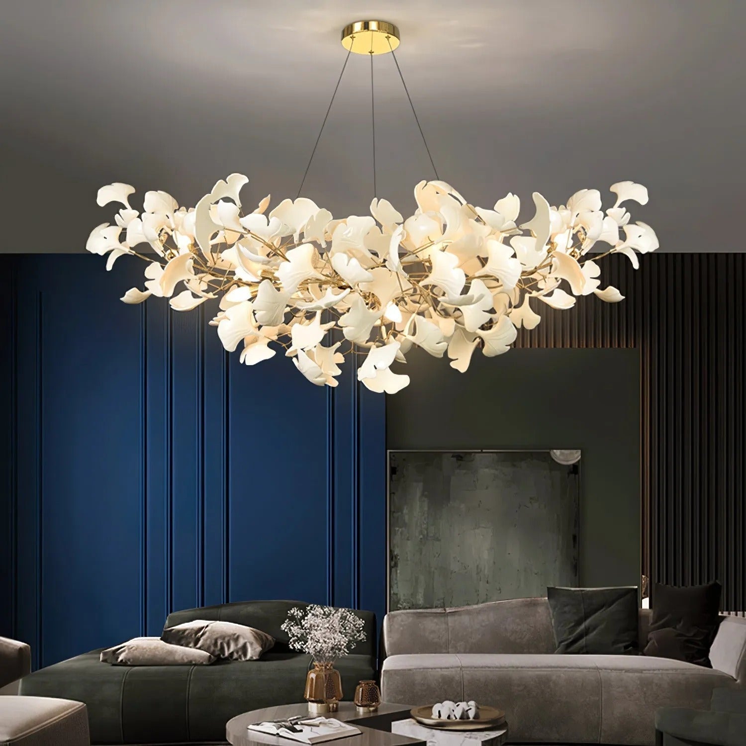 Metr Luxuskronleuchter aus Keramik in U-Bogen-Form-Letslighting