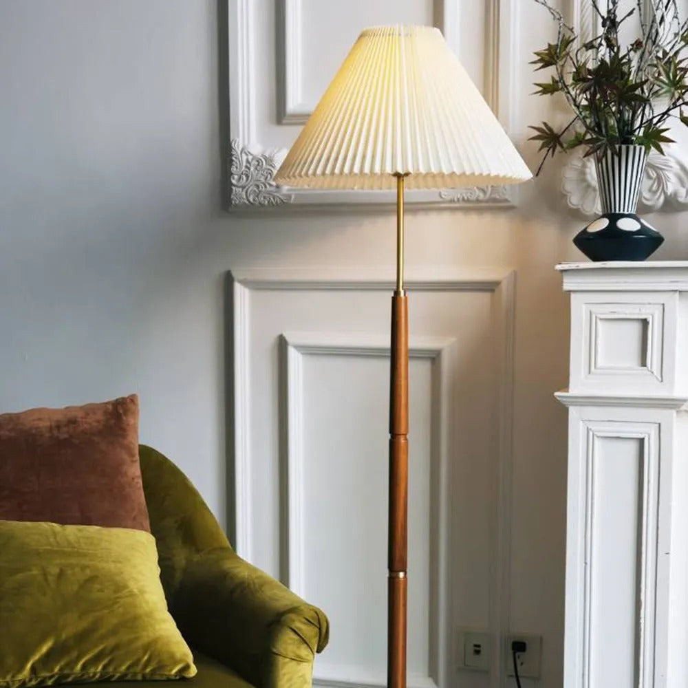 Muto Modern LED Stehlampe Weiß Ess/Wohnzimmer Stoff&Metal