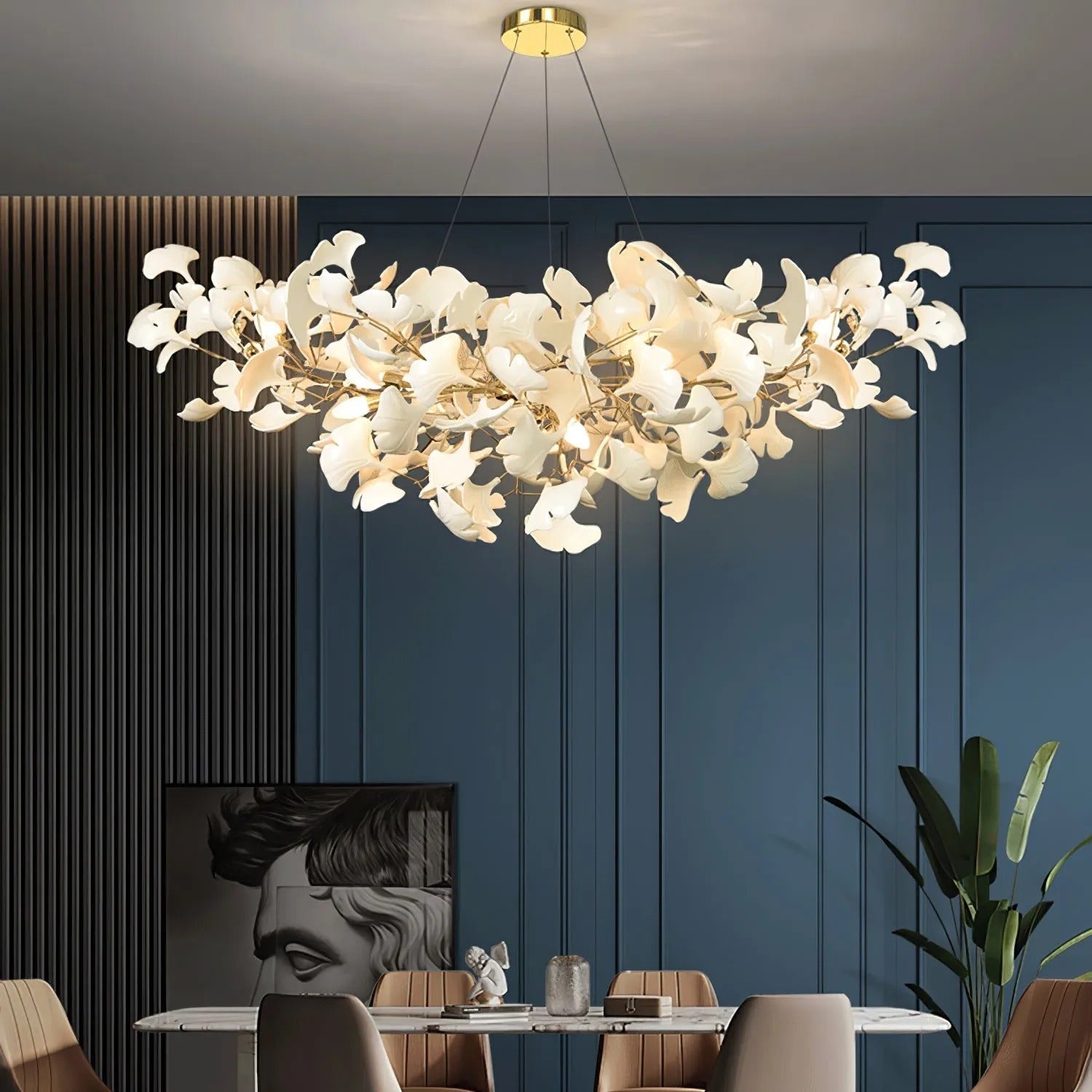 Metr Luxuskronleuchter aus Keramik in U-Bogen-Form-Letslighting