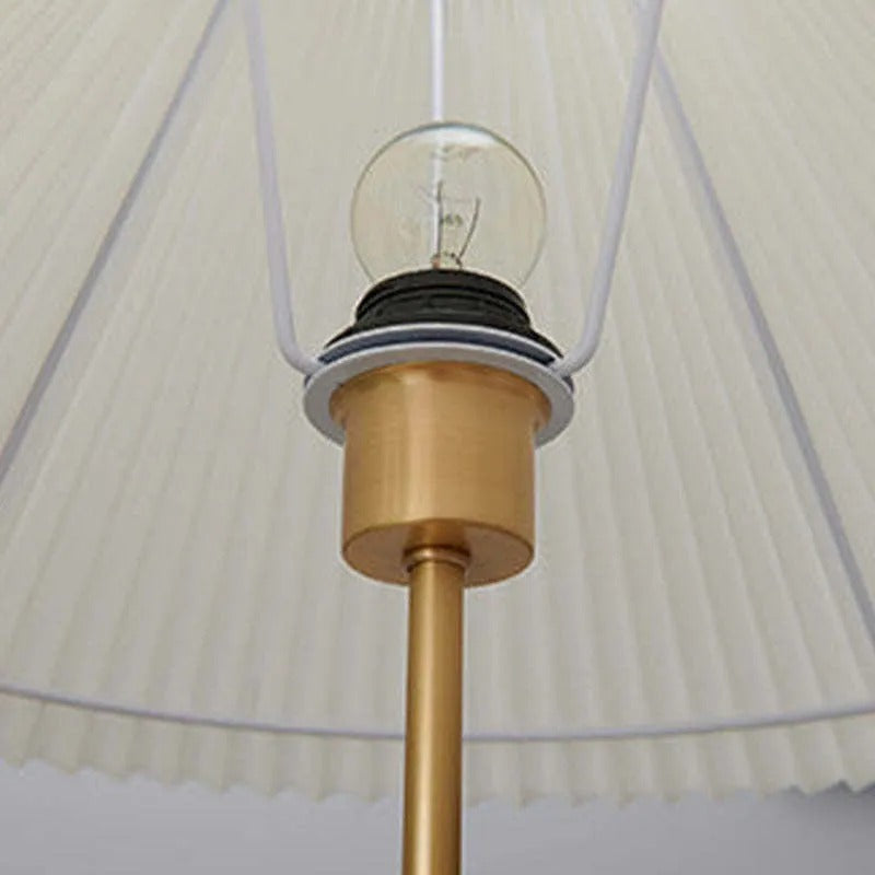 Muto Modern LED Stehlampe Weiß Ess/Wohnzimmer Stoff&Metal