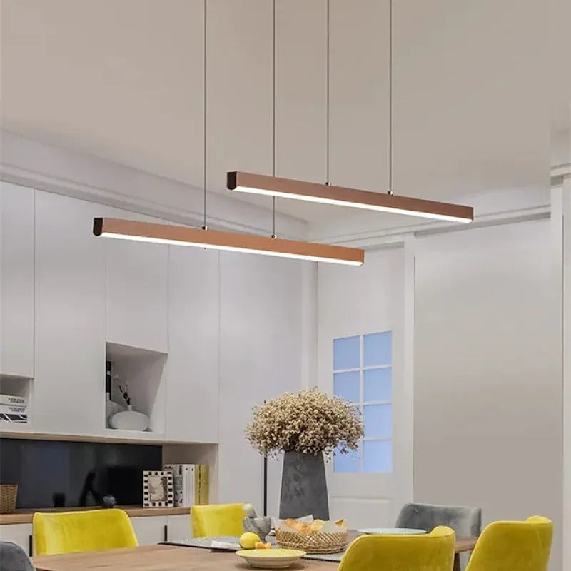 Arisha Minimalistische LED Pendelleuchte Essenzimmer/Arbeitszimmer