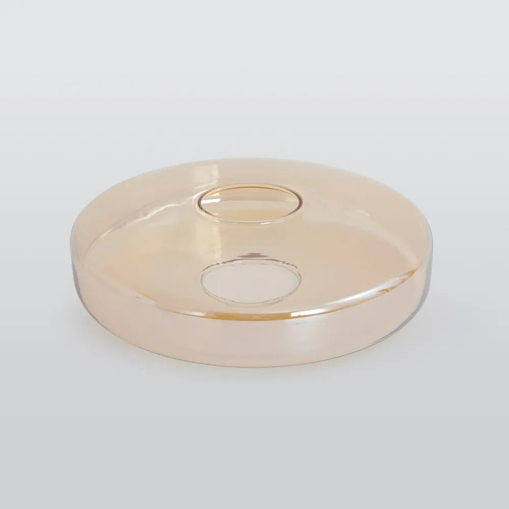 Jojo Glas-Pendelleuchte mit mehrstufigem Aufbau