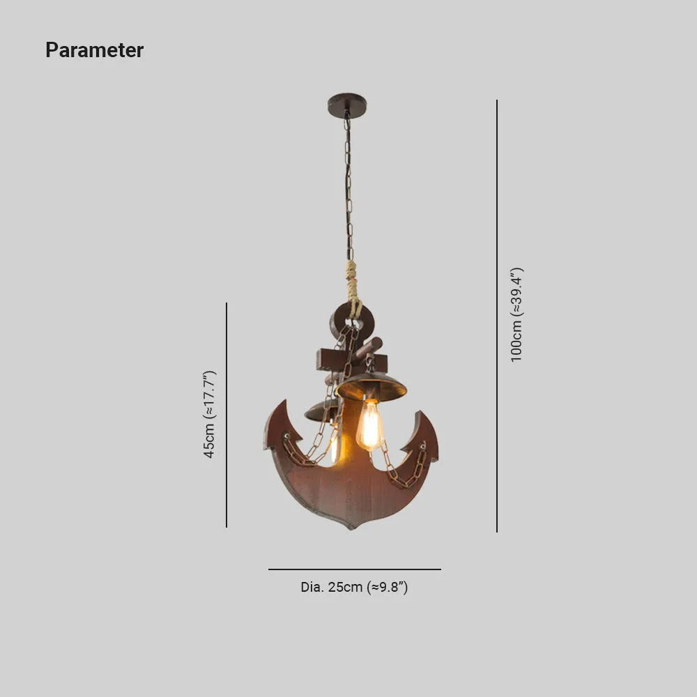 Epoch Retro LED Holz Pendelleuchte Wohnzimmer Esszimmer